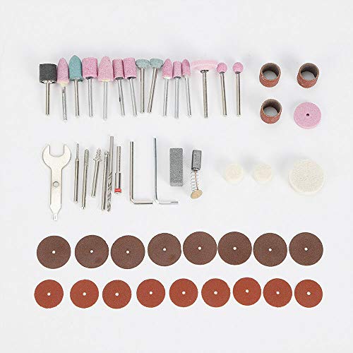 55pcs Rotary Tool, Electric Flexible Shaft Die Carving Grinder Rotary