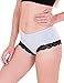 6 Pack Body Embrace Women's Cotton Hipsters (Medium, 6PKJS)