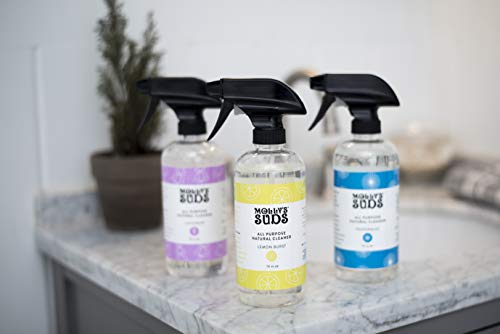 Molly's Suds Natural All Purpose Cleaner, Multi Surface Household Spray, Lavender Scent, 16 oz (2 Pack)