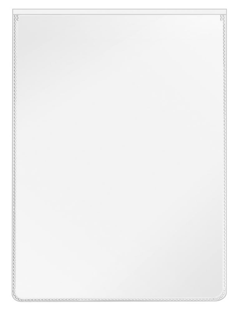VELOFLEX 3107510 Protective and ID Card Holder 120 x 159 mm Polypropylene Film with Tear-Proof Document Proof Pack of 100 — image 1