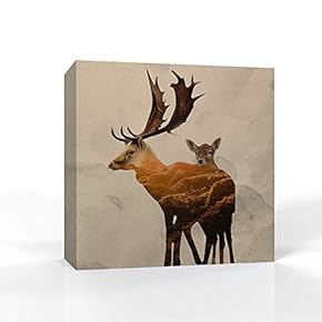 Animal Portrait Home Artwork for Living Room Bedroom