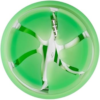 Digital Innovations The Nest - Tangle-Free Earphone / Earbud Case, Durable and Compact Storage System, Green (4100900)