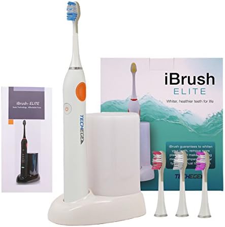 iBrush Elite SonicWave Electric Toothbrush with UV Sanitizer (White)