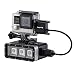 Suptig Waterproof Light High Power Dimmable 5200mAh Battery Waterproof LED Video Light Fill Night Light Diving Underwater Light for Gopro Hero 6 Hero 5 Hero 4 Hero 3+ Hero 3 and SJCAM or Yi Actionthumb 4
