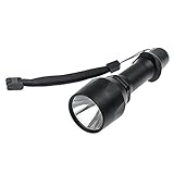 BlueFire 1200 Lumens LED Flashlight Cree XM-L2 Torch 5 Modes Use 18650 Battery(Not Included)