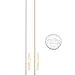 Lifetime Jewelry Gold Necklaces for Women and Men [ 1.4mm Box Chain Necklace ] 20X More 24k Plating Than Other Necklace Chain - Pendant Necklace with Free Lifetime Replacement Guarantee 16-30 inches