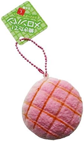 New Japanese Edition Soft Mini Strawberry Pink Melon Pan Bun Squishy Scented by Fusion Kawaii