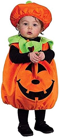 EZB Unisex 2 Piece Hat and Pumpkin Halloween Costume (18-24 Months)