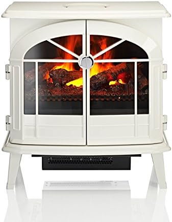 Dimplex Meribel MRB20 Opti-Myst Electric Stove White Gloss Remote Heater
