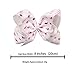 8 inch Bows for Girls Gift, Large Hair Bows Alligator Clips Grosgrain Ribbon Hair Barrettes Accessories for Toddler Teens Girls Valentine's Day Holiday Present