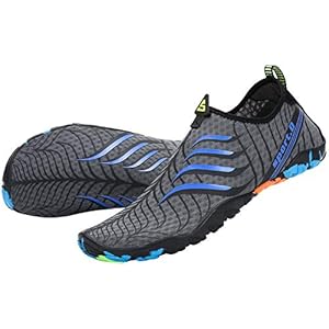 Schnorchelmasken 41l4UXGFnnL. SS300 Obermaterial: Polyester + Elasthan
Innenmaterial: Mesh + EVA
Sohle: Gummi