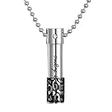 AMIST Aromatherapy Necklace Diffuser Necklace Allergen-free Rust-free Essential Oil Perfume Diffuser