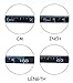 3pcs High Fashion Black Color Mini Round Body Retractable Tape Measure 150cm 60