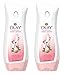Olay In-Shower Body Lotion - Cooling White Strawberry & Mint - Net Wt. 15.2 FL OZ (450 mL) Per Bottle - Pack of 2 Bottles
