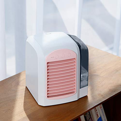 Clearance on Sales 💓 Portable Mini Air Conditioner Cool Cooling for Bedroom Cooler Fan by Clothful (Pink)
