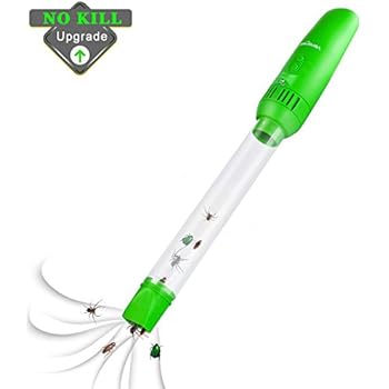 VENSMILE Humane Bug Vacuum Spider Catcher Traps for Bugs Crawl without Harm, Rechargeable