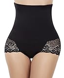 JANSION High Waisted Tummy Control Butt Lifter Shaper Panty Slim Waist Trainer Shapewear