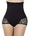 JANSION High Waisted Tummy Control Butt Lifter Panty Body Shaper Slimmer Thong Shapewear