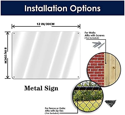 Steel hanging sign, 30cm, worth $19.99 as of Aug 09, 2023.