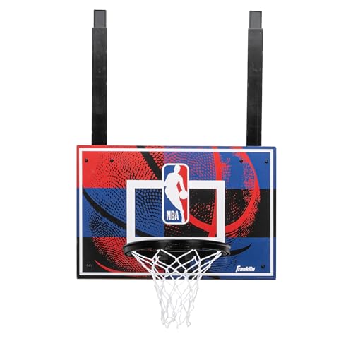 Franklin Sports NBA Grow-with-Me Kids Mini Basketball Hoop Set - Over the Door…