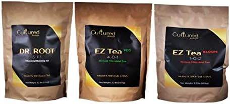 Cultured Biologix EZ Tea Veg Bloom Dr. Root Bundle 2.2 Pound Each
