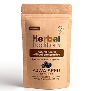Ajwa Date Seed Capsules by Herbal Traditions