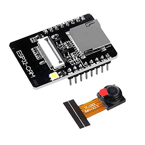 MELIFE ESP32-CAM WiFi + Bluetooth Module WiFi ESP32 CAM Development Board with Camera Module OV2640 2MP for Arduino, Support Image WiFi Upload and TF Card (Best Wifi Module For Arduino)