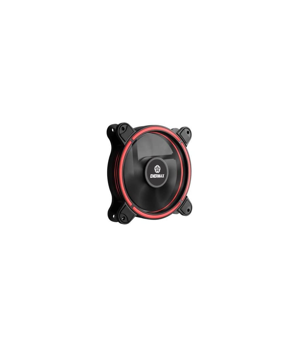 Enermax 120mm RGB Case Fan, 47.53 CFM, 22dB, Aluminium Blades, Compatible with Desktop PCs
