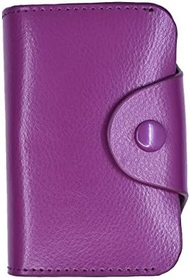 RFID Blocking Genuine Leather Card Case Credit Business Card Holder Mini Card Wallet Case Book