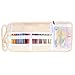 Damero New Canvas Crochet Hooks Wrap Knitting/Crochet Accessories Pouch Craft Tools Organizer Bag, Animal World-(Not Accessories Included)