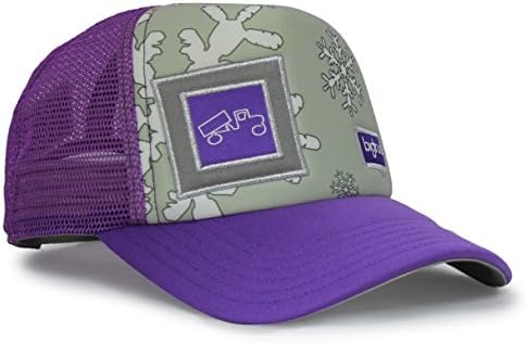 bigtruck Purple Original Trucker Hat Baseball Cap, Purple, Girls