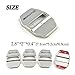 1797 Compatible Door Latches Covers for Mercedes Benz Accessories Car Door Lock Cover Buckle Cap AMG Logo Interior Parts W204 W212 X204 W164 W166 W245 R172 Anti Corrosion Stainless Steel Silver 4pcs