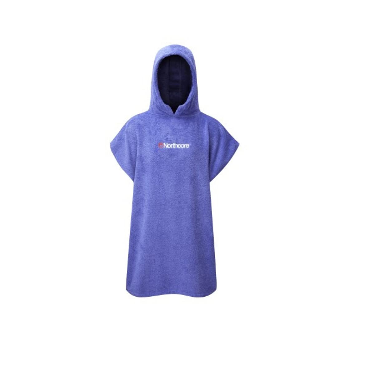 Northcore Surfing and Watersports Accessories - Kids Youth Kids Junior Beach Basha Changing Robe Poncho Blue - Unisex