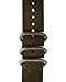KoolBands 18mm, 20mm, 22mm And 24mm Tough Royal Woven Nylon Wrist Band Strap Bracelet with Stainless Steel Buckle