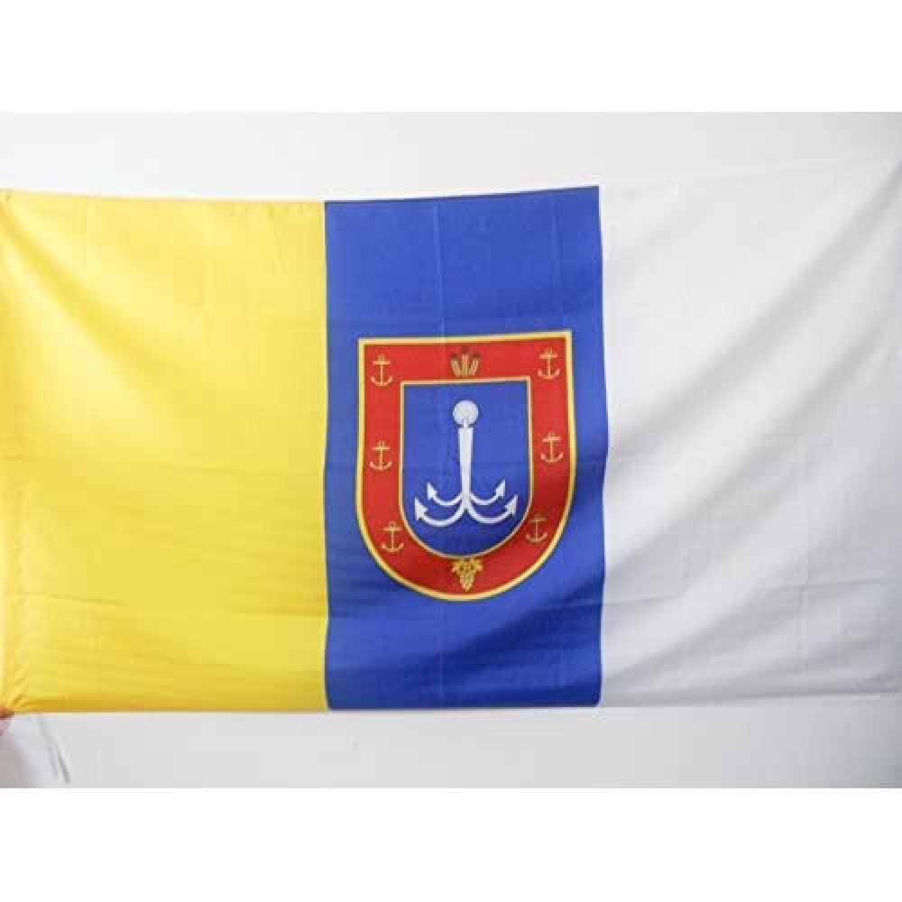 AZ FLAG - Odessa Oblast Flag - 3x5 Ft - Ukraine Odessan Banner with Sleeve - 100% Polyester - Fade Resistant - Vivid Colors - 3' x 5' Feet - 150x90 Cm