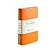 Fabriano EcoQua Pocket-Sized Notebooks, 4-Pack, Blank, Warm Color Covers, Mini