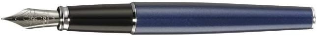 DiplomatExcellence A2 Fountain Pen with Steel Fine Nib - Midnight Blue/Chrome