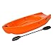 Lifetime Wave Youth Kayak with Paddle 6-Feet, Orange