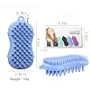Body-BrushSilicone-Body-Brush-Childrens-Bath-Silicone-Brush-Exfoliating-Body-Scrubber-for-Washing-Hair-and-Bathing-Multifunctional-Massage-Brush-Blue-blue Body Brush,Silicone Body Brush Children's Bath Silicone Brush Exfoliating Body Scrubber for Washing Hair and Bathing…