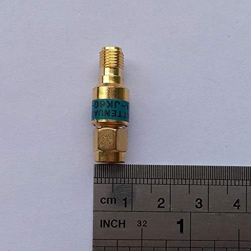 BECEN 15db 2W 2 watt SMA-JK Male to Female RF Coaxial Attenuator 6GHz 50ohm 15dB Connectors, 30 mm x 8 mm - Image 5