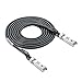 10Gtek SFP+ DAC Twinax Cable - 10GBASE-CU Passive Direct Attach Copper SFP Cable for Cisco SFP-H10GB-CU3M, Ubiquiti UniFi UC-DAC-SFP+, Meraki, Fortinet, D-Link, 30AWG, 3-Meter(10ft)