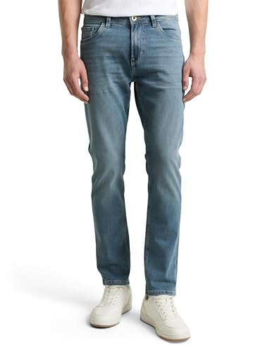 TOM TAILOR 1047978 Jeans, 10161-Light Stone Blue Grey Denim, 33W / 34L Hombres