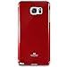 GOOSPERY Pearl Jelly for Samsung Galaxy Note 5 Case (2015) Slim Thin Rubber Case (Red)