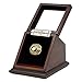 AKATTAK Championship Ring Display Case Box Real Wood and Framed Glass Lid |Single Stand 1 Slot| Gift for Sports Fans