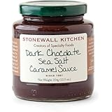 Stonewall Kitchen Dark Chocolate Sea Salt Caramel Sauce, 12.5 Ounces