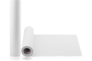 ROCUTUS Art Easel Paper Roll,2 Roll Art Paper Roll Replacement for Kid's Art Easel Paper,Paints, Wall Art, Easel Paper, Bulletin Board Paper, Gift Wrapping Paper and Kids Crafts(11.8" x 49'/Roll)