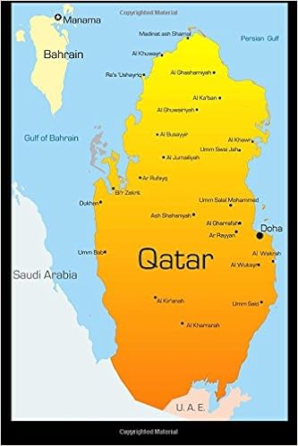 India To Qatar Map Buy Map Of Qatar Journal: 150 Page Lined Notebook/Diary Book Online At Low  Prices In India | Map Of Qatar Journal: 150 Page Lined Notebook/Diary  Reviews & Ratings - Amazon.in