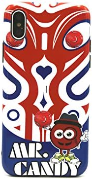 iPhone X Case, Shiny Flexible Soft TPU Anti-scratch Protective Smooth Back Case Cover for iPhone X 5.8inch (Candy-Man#2)
