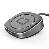 Wireless Charger 5W / 7.5W / 15W, OMARS Fast Charging Pad with Non-Slip Rubber, Adjustable Base Compatible iPhone X/iPhone 8 / iPhone 8 Plus, Samsung S8, LG V30 / V30+ and Other Qi-Enabled Devices