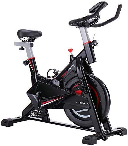 Velisa スピンバイク フィットネスバイク 期間限定特別価格 心拍数測定 無段階負荷調節 静音 ダイエット器具 日本語取説付き 組み立て簡単 室内運動 自転車トレーニング